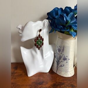 Hana’s Chandler Beautiful Brown & Green Earrings